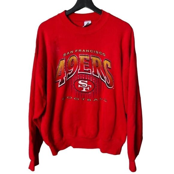 VTG 1995 49ers Crewneck USA XL - Picture 1 of 5